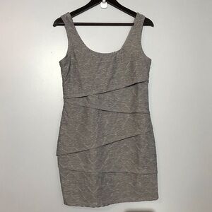 2 for $20 LE CHATEAU Grey Tiered Dress